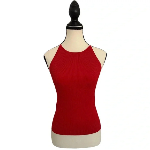 Vici Red Tank Top - Picture 1 of 8